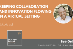 Keeping Collaboration and Innovation Flowing in a Virtual Setting – a Performance Delivered Podcast