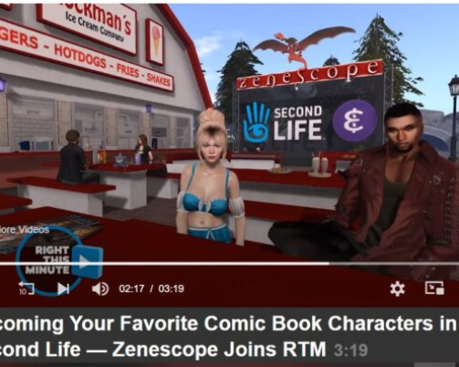 EPIK Partners with Linden Lab, the creator of Second Life to Bring Popular Comic Book Publisher Zenoscope Universe to Life Inside the Metaverse