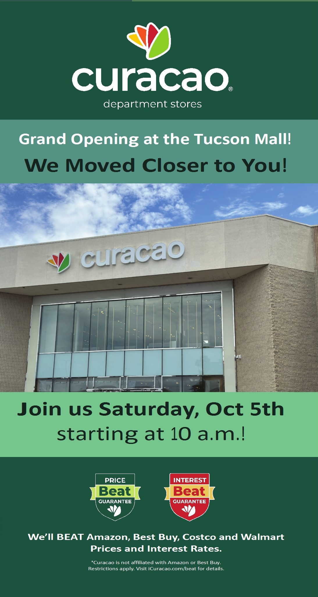 Curacao Celebrates Tucson Store Grand Opening with Spectacular